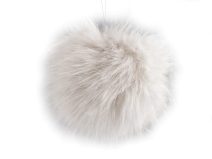 Kožešinová bambule s poutkem Ø11 cm