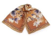 Saténový šátek / šála 70x175 cm