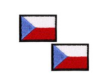 Nažehlovačka - česká vlajka
