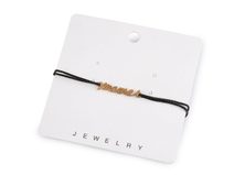 Náramek s přívěskem z nerezové oceli mama