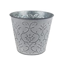 Květináč plechový K3416/2 - dia 14 × 12 cm