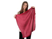 Saténový šátek puntík 65x65 cm