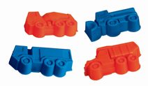 ECOIFFIER Formičky zvířátka dinosaurus 10cm set 4ks v síťce plast