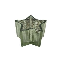 Dekorační svícen hvězda S0509/2 - 11×0×7 cm