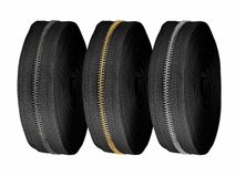 Zip kovový No 5 metráž