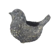 Obal k osázení s ptáčky X5958 - 18,5 × 18 × 9,5 cm