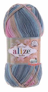 Bavlněná příze Příze Bella Batik 100g