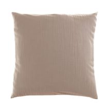 Mušelínový povlak na polštář BÉŽOVÝ