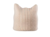 Dámská / dívčí zimní čepice s vlnou z angorského králíka