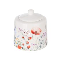 Cukřenka porcelánová MÁK pr. 9,3 cm O0488 - dia 9,3 x 9 cm,o.320ml