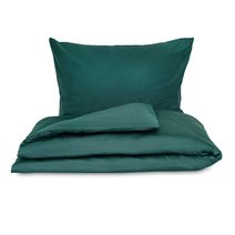 Saténové povlečení LUXURY COLLECTION tmavě zelené