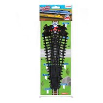 Sada lokomotiva a vagónky 5ks kov/plast 8cm na zpětné natažení 4 druhy na kartě