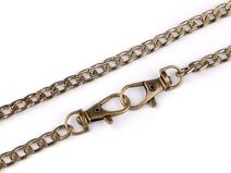 Řetízek na kabelky s reliéfem délka 120 cm