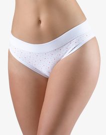 GINA dámské kalhotky bokové se širokým bokem, s potiskem Disco XVIII 16175P