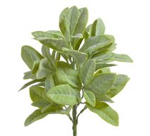 Umělý flokovaný stachys - zelená