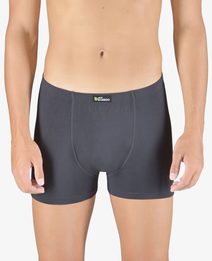 GINA pánské boxerky kratší nohavička, šité, s potiskem Eco Bamboo 73129P