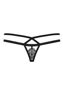 Pikantní tanga otevřená Contica crotchless thong
