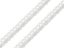 Bavlněná krajka paličkovaná šíře 12 mm METRÁŽ