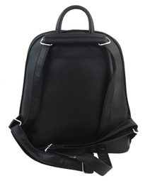 Černý dámský batůžek / kabelka s čelní kapsou