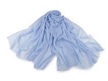 Letní šátek / šála / pléd jednobarevný 90x175 cm