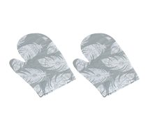 Kuchyňská chňapka - 2ks Šedá,Bílá CH/237 28x18 cm