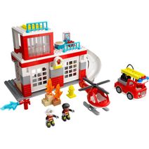 Lego DUPLO Hasičská stanice a vrtulník 10970