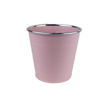 Květináč plechový K3008/2 - dia 16 × 14.6 cm