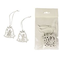 Dekorace závěs 4 ks D2637 - 5,5 x 0,3 x 6 cm
