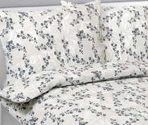 Povlečení krepové - 140x200, 70x90 cm Béžová,Šedá,Červená