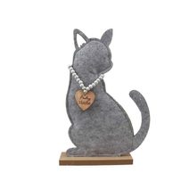 Dekorační kočka X3876/2 - 18 x 4 x 29 cm