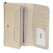 Kožená dámská peněženka RFID béžová v dárkové krabičce