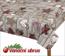 Ubrus VÁNOCE - 70x70 cm vánoční perníčky