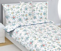 Francouzské mušelínové povlečení 220x200, 70x90cm béžové