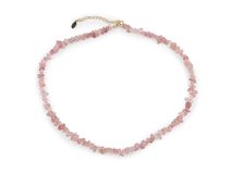 Náhrdelník ze zlomků minerálů