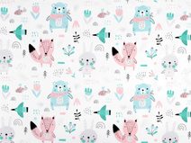 METRÁŽ Bavlněná látka s dětskými motivy