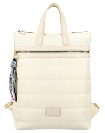 Béžový dámský prošívaný batoh AM0289