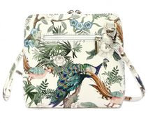 GREGORIO Kožená dámská crossbody kabelka šedá