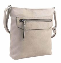 Žlutá crossbody dámská kabelka se třemi oddíly 5414-BB