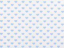 Bavlněná látka srdce METRÁŽ