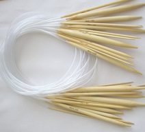Jehlice kruhové bambusové 80 cm 3 mm