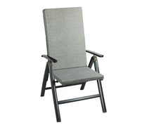 Sedák na zahradní židli - 47x115 cm Hnědá