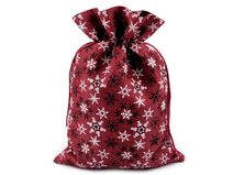 Dárkový vánoční / mikulášský pytlík 20x30 cm