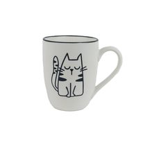 Porcelánový hrnek kočka X6971 - 350 ml