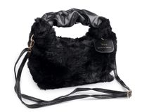 Kožešinová kabelka 24x21 cm