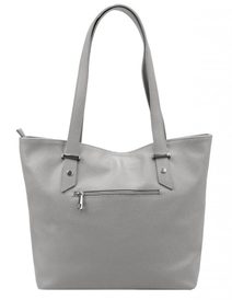 Tmavě šedá velká moderní kabelka přes rameno i crossbody