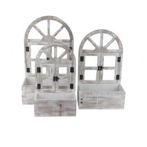 Obal na květiny s plastem, S/3 D7585 - L:30*16*11/48H M:26*13*10/42H S:22*10*9/37H