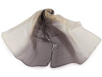 Letní šátek / šála ombré 50x155 cm