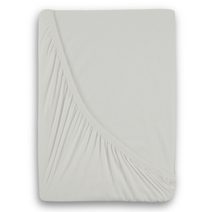 Jersey prostěradlo s lycrou 220x200cm bílé