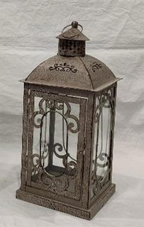 Dřevěná lucerna velká D6046/V - 62,5 cm