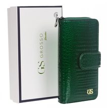 Dámské psaníčko SP105 světle žlutý lak GROSSO